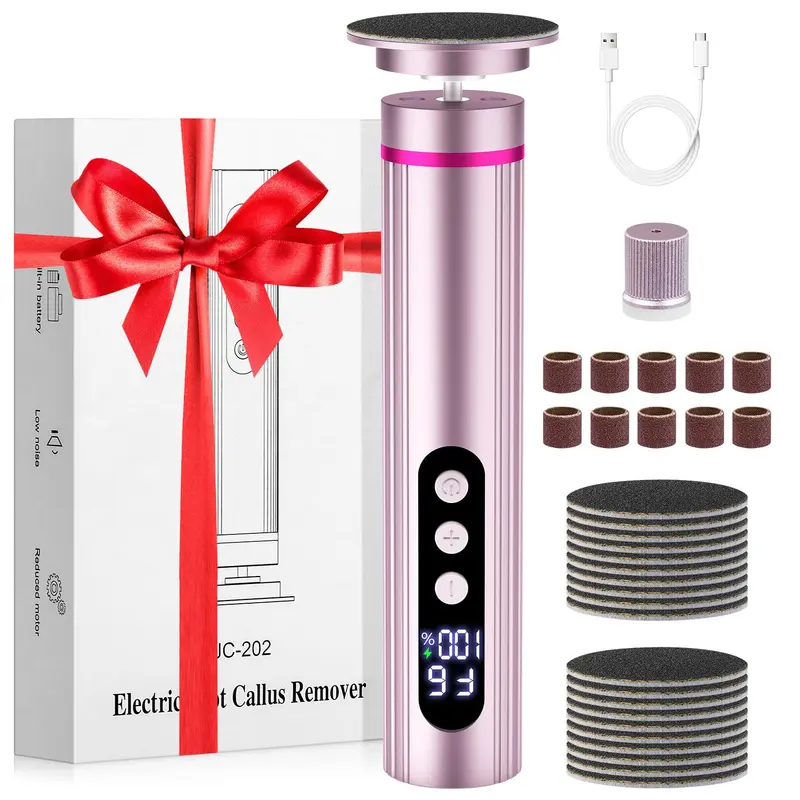 BevinMugford – Outil Pieds et Ongles 2-en-1 sans Fil, 13 000 tr/min, Écran LED