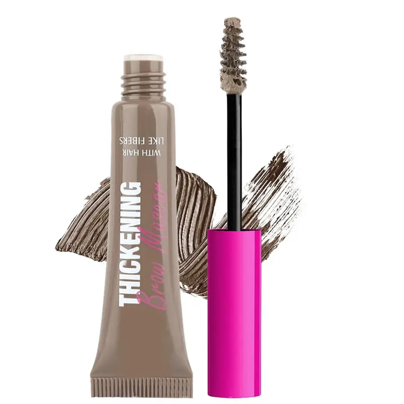 BINGBRUSH Mascara Sourcils Teinté et Épais – Sculpt Rapide, Waterproof, Anti-transfert – Taupe Clair