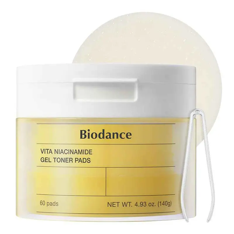 BIODANCE Vita Niacinamide Gel Toner Pads