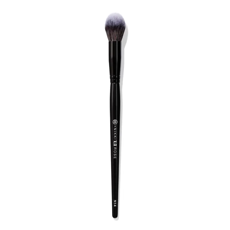 BK BEAUTY - Pinceau NIKKI LA ROSE N14 Petite Precision pour Concealer, Poudre et Petites Zones – Multi-Usage