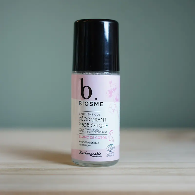 Blanc de coton - déodorant naturel rechargeable