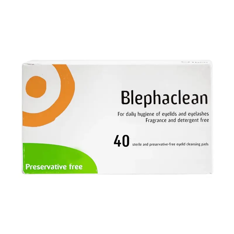 Blephaclean 40 Lingettes Oculaires Stériles pour Blépharite