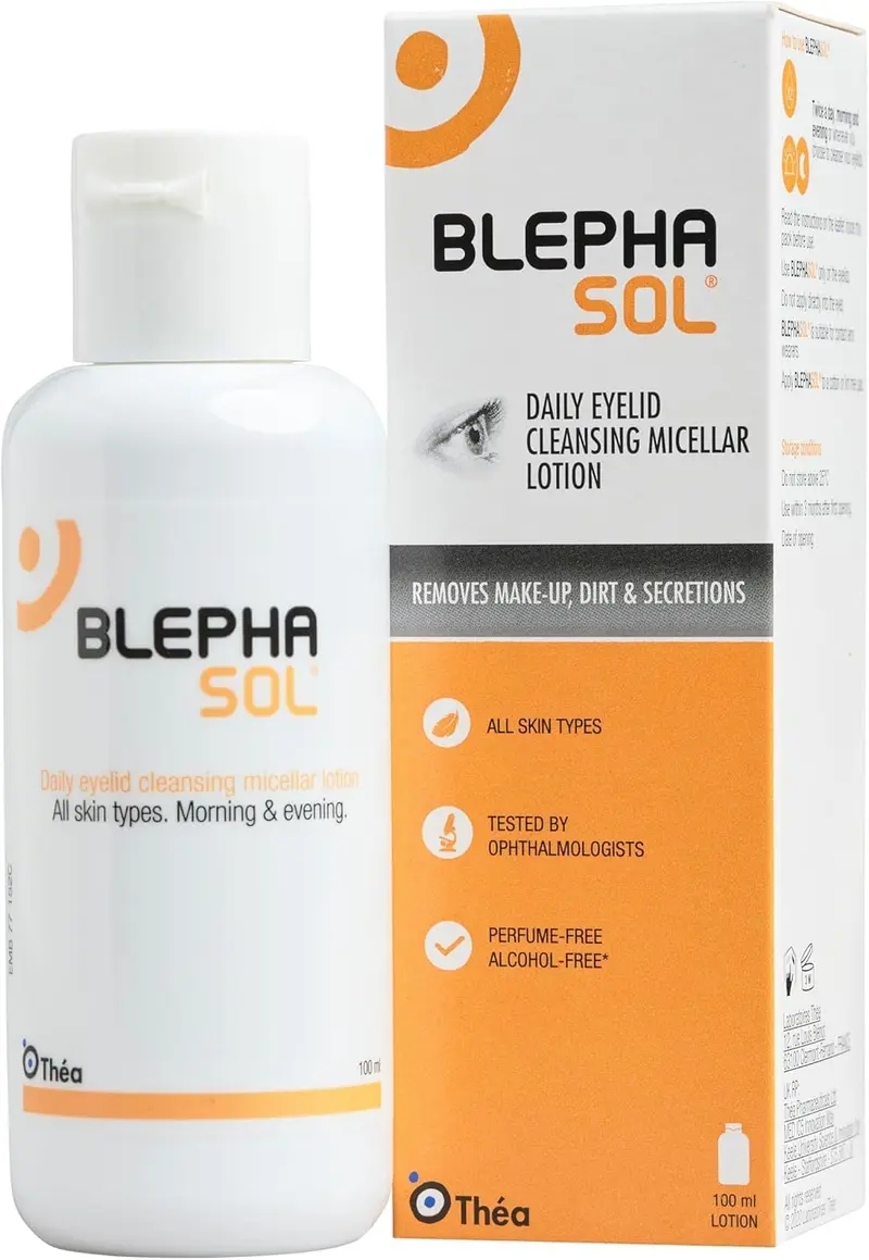 Blephasol Lotion 100 ml – Nettoyage Doux des Paupières Sensibles
