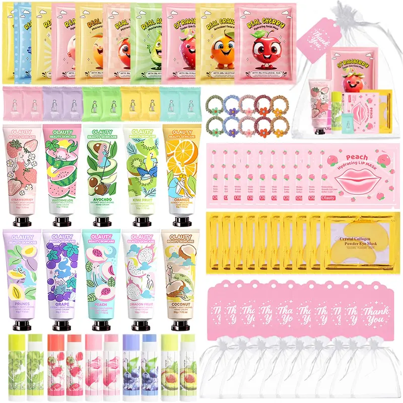 BliBling – Kit Spa Party 90 pièces pour Filles (10–12 ans)