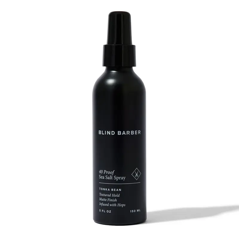 Blind Barber 40 Proof Sea Salt Spray pour hommes – Volume, texture et fini mat léger (5 fl oz)