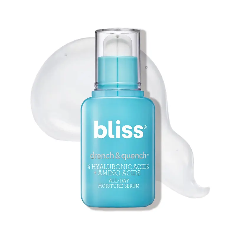 Bliss Sérum Hyaluronique Drench & Quench — Gel Léger Hydratant, Hydratation Profonde – 30 ml