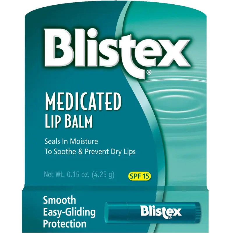 Blistex Baume à Lèvres Médicamenteux SPF 15 – 0,15 oz chacun / Pack de 3