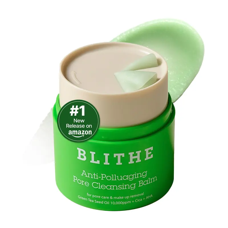 BLITHE Baume Démaquillant – Nettoyage en profondeur, design hygiénique et soin des pores