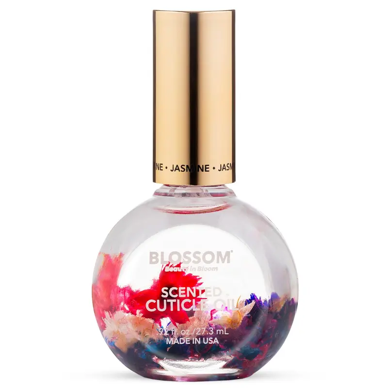 Blossom – Huile Cuticule pour Ongles au Jasmin, Hydratante et Parfumée, Fleurs Réelles, 0,92 fl oz, Fabriqué aux États‑Unis