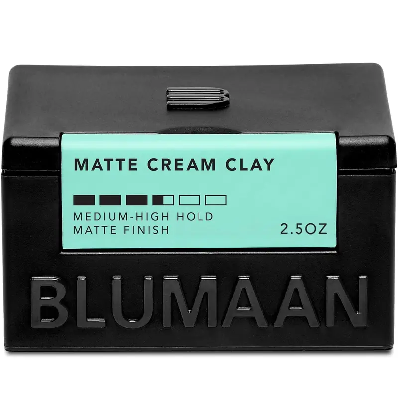 BluMaan Crème-Argile Fini Mat – Haute tenue et finition mat, 71 ml