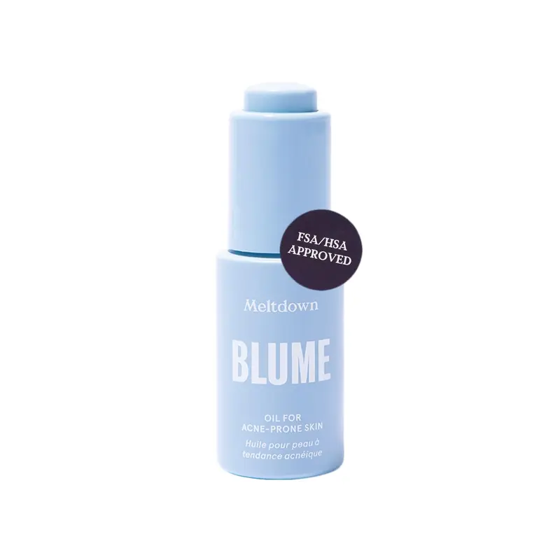 Blume Meltdown – Huile Acne Non Comédogène au Rosa Mosqueta, Tansy Bleu et Cumin Noir