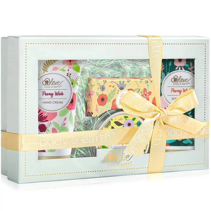 BODY & EARTH LOVE – Coffret Soin 4 Pièces