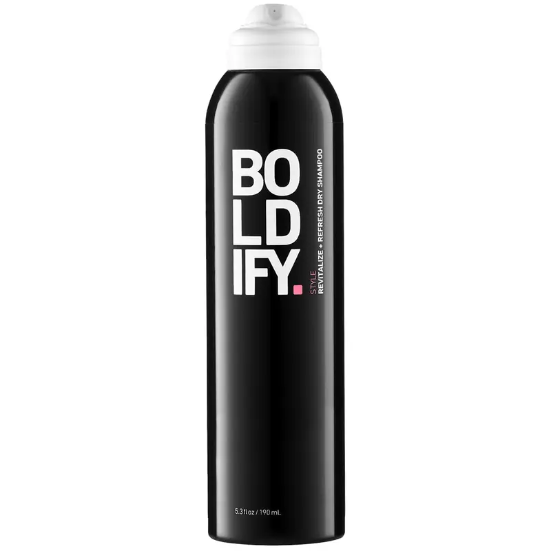Boldify Dry Shampoo Spray – Revitalise et Rafraîchit les Cheveux, Nettoie Instantanément, Donne du Volume et Équilibre du Cuir Chevelu | Invisible et Léger