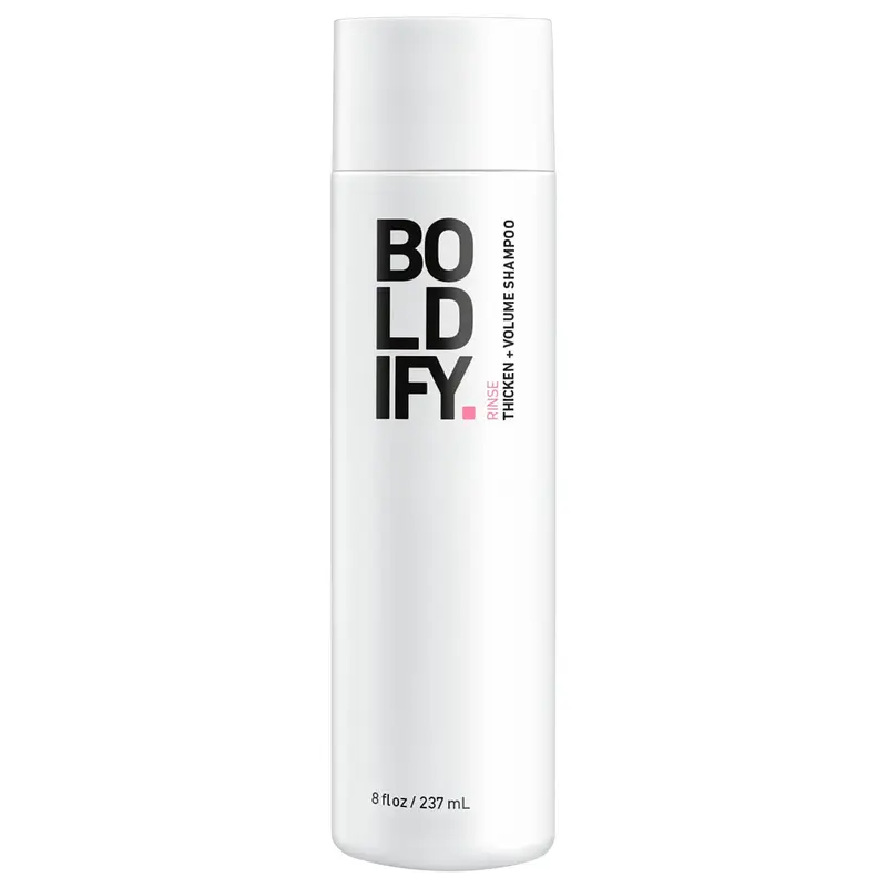 BOLDIFY Shampoing Épaississant – Eau de Riz pour Cheveux Fins et Gras – Volume Léger