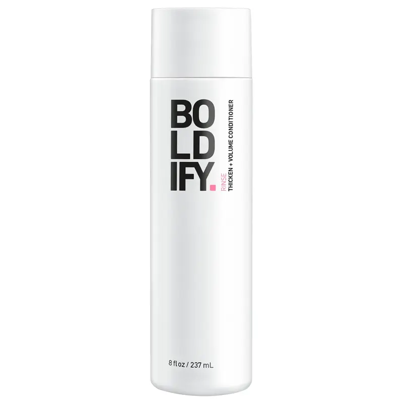 Boldify Thicken Volume Conditioner – Formule Biotine Ultime pour Épaissir Cheveux Fins ou Gras (Femmes & Hommes)