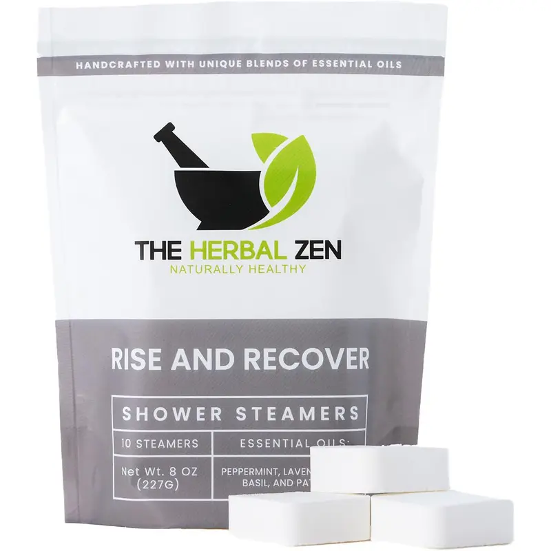 Bombes de Douche Aromathérapie The Herbal Zen – Huiles essentielles, Fabriqué aux États‑Unis
