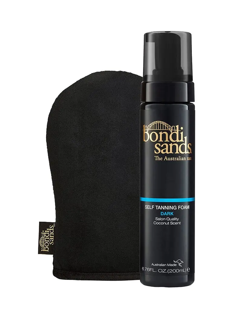 Bondi Sands Mousse Auto-Bronzante Sombre + Gant d'Application | Mousse légère et gant réutilisable (valeur 30 $)