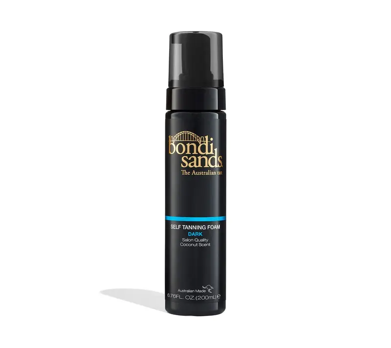 Bondi Sands Mousse Autobronzante Foncée – Texture légère, Aloe Vera et Coco, bronzage uniforme | 200 mL