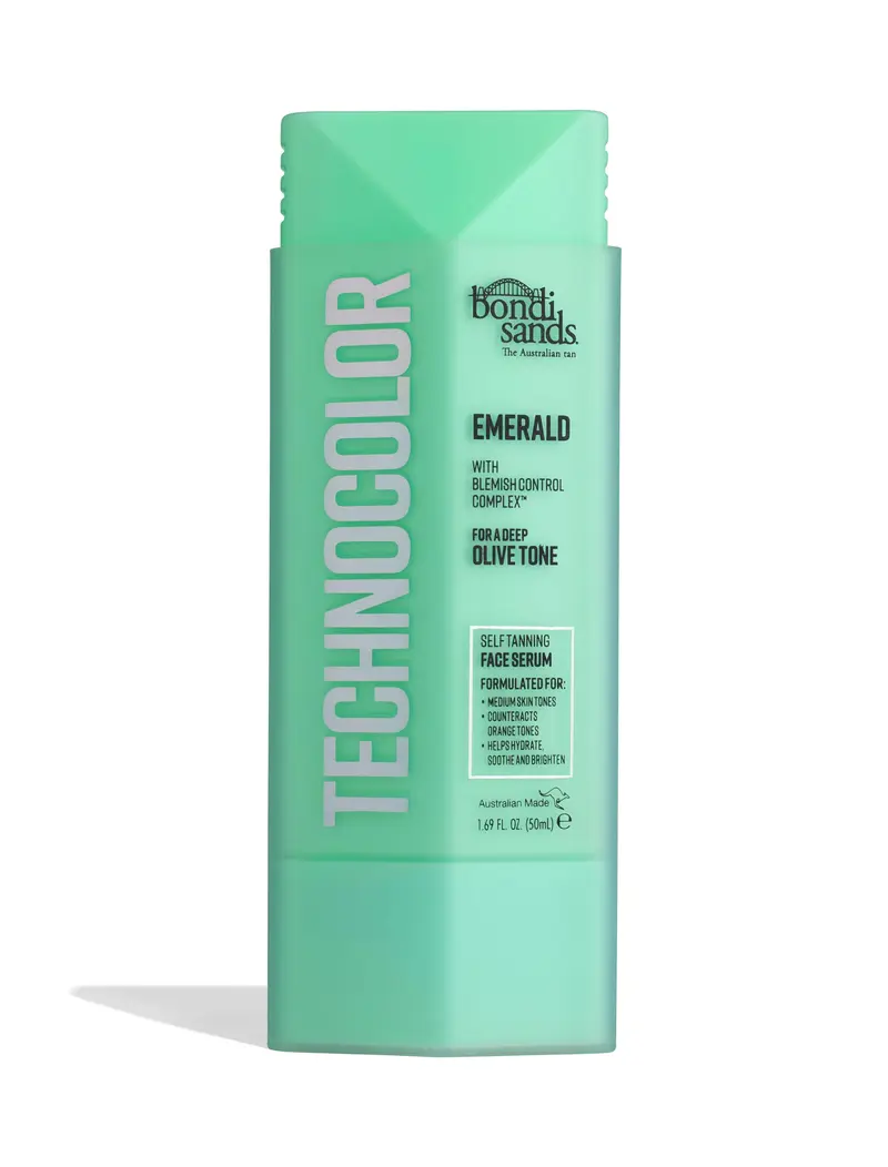 Bondi Sands Technocolor Sérum Autobronzant Visage – Hydratant, Apaise et Éclaire la Peau (Vitamine C, Camomille, Sans Parfum)