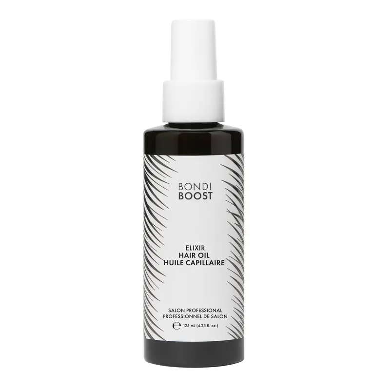 BONDIBOOST Elixir Hair Oil — Huile pré-shampoing nourrissante pour cheveux secs, frizz et pointes lisses (formule légère, végan et sans cruauté)