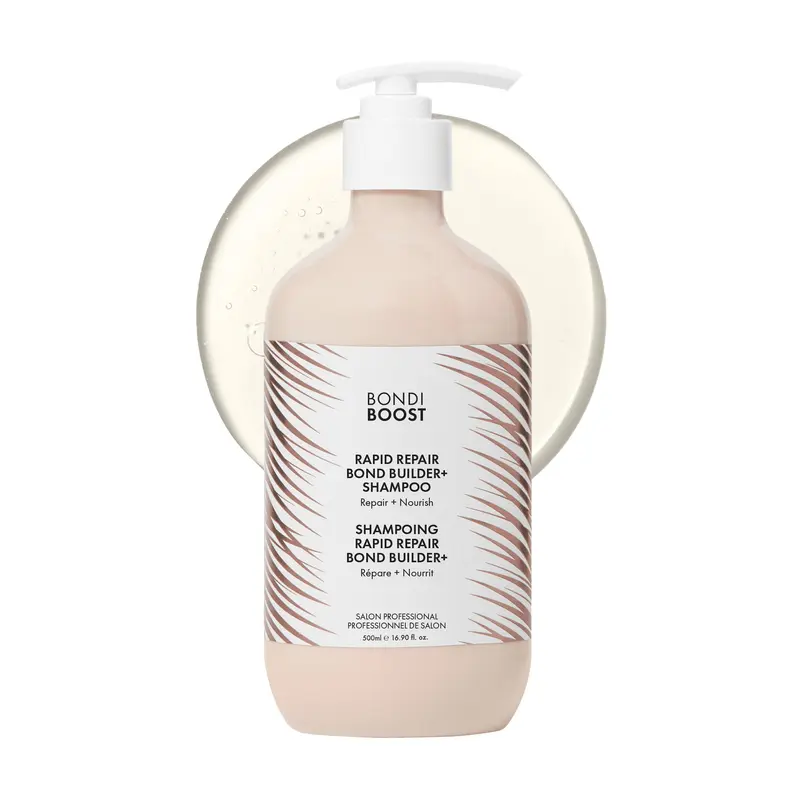 BONDIBOOST Réparation rapide des liaisons capillaires – Shampoing nourrissant pour cheveux abîmés, 500 ml