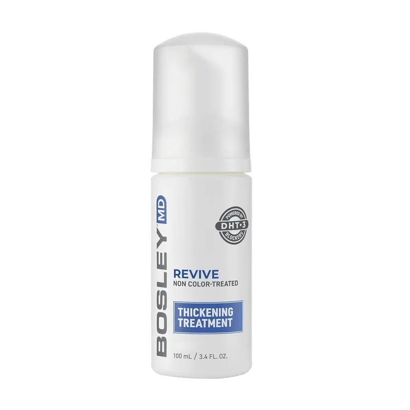 BosleyMD Traitement Densifiant – Soin Moussant Sans Alcool pour Cheveux Clairsemés, 3,4 oz