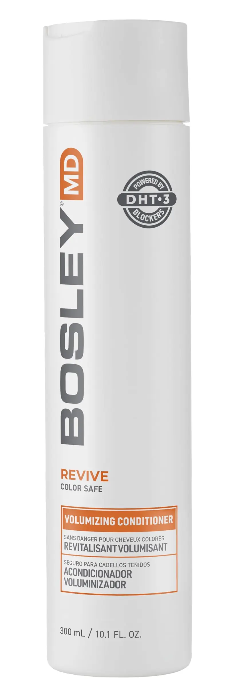 BosRevive Après-Shampooing Volumisant pour Cheveux Fins et Traités – Bloqueur de DHT, Sans Sulfates, Végan, Biotine, Saw Palmetto & Romarin – Cheveux plus Épais – 300 ml