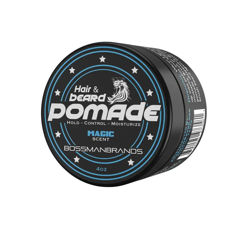 Bossman Pomade Cheveux et Barbe (Senteur Magique) – Maintien Moyen et Hydratation – Fabriqué aux États‑Unis