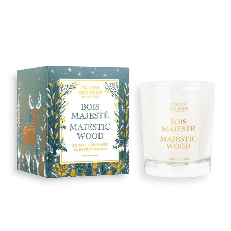 Bougie parfumée Hiver - Bois Majesté 180g