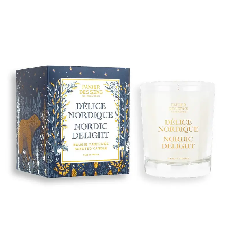 Bougie parfumée Hiver - Délice nordique 180g