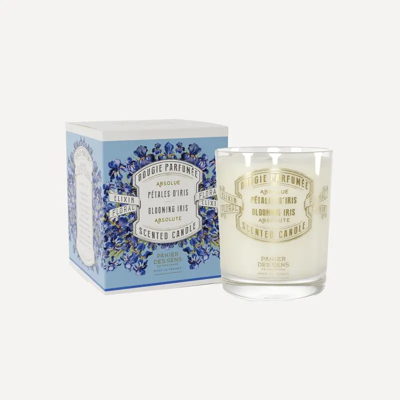 Bougie Parfumée - Parfum Pétales d'Iris 180g