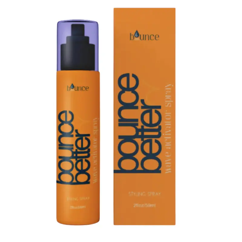 Bounce Better Wave Activator – Spray après-shampooing sans rinçage pour cheveux bouclés et ondulés | BOUNCE STYLE
