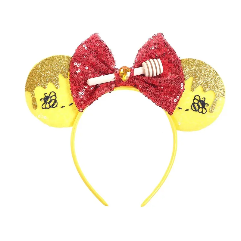 BPNHNA Bandeau Oreilles Abeille Sequin - Accessoire Costume pour Femmes et Filles