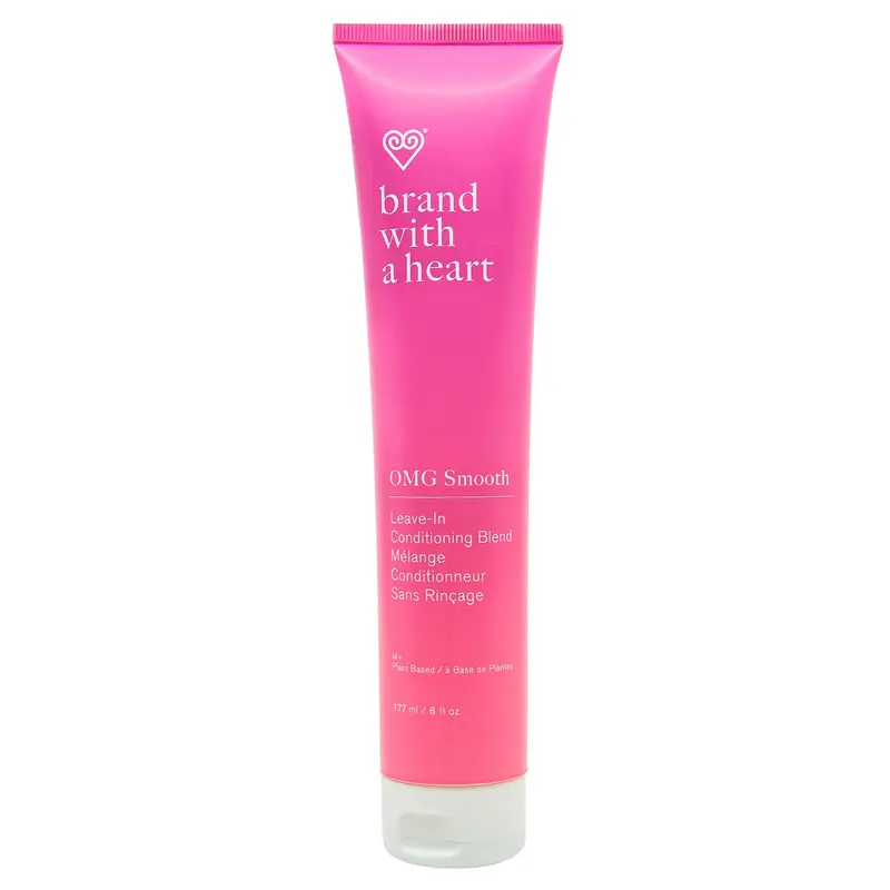 Brand With a Heart Mélange-conditionneur sans rinçage OMG – 6,7 onces | Végan, sans sulfates et non testé sur animaux