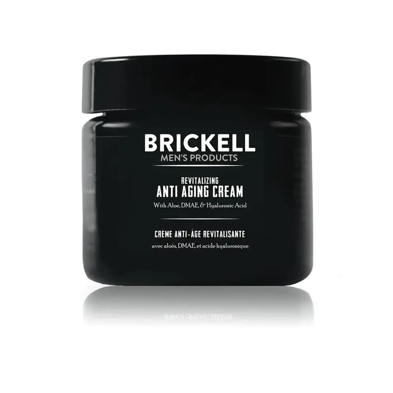 Brickell Men’s – Crème anti-âge nocturne pour hommes, naturelle et sans parfum, 2 oz