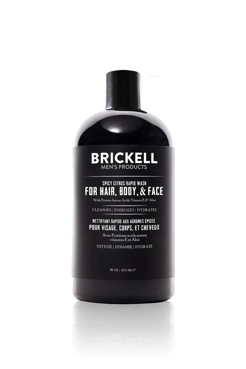 Brickell Men’s Products – Rapid Wash