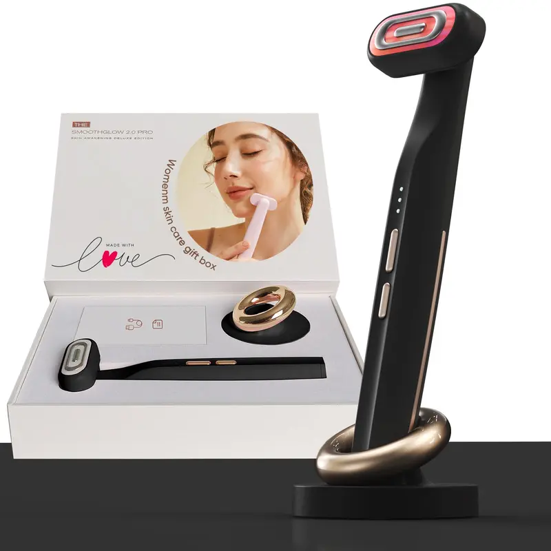 Bridigi SmoothGlow 2.0 Pro Awakening-4D 9-en-1 — Thérapie par lumière rouge pour le visage | Soin à domicile