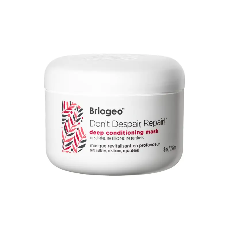 Briogeo Don't Despair, Repair! – Masque Profond Soin Cheveux Secs et Abîmés – Vegan & Cruelty-Free – 8 oz