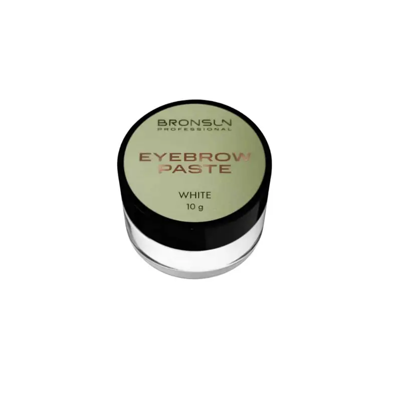 BRONSUN Brow Paste Blanc – Pâte de Mapping Sourcils Professionnelle