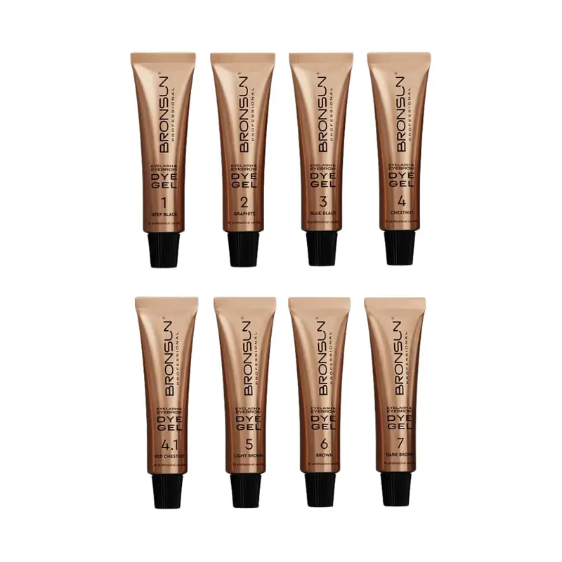 BRONSUN - Teinture Gel Hybrid – Teinture Sourcils & Cils Nouvelle Formule