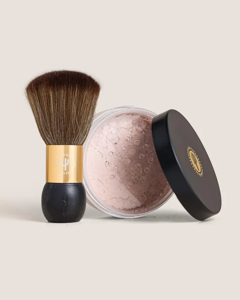 Bronze Cactus Kit Poudre Séche Post-Bronzage – Sans Talc, Vegan, Hydratant | 1,5 oz