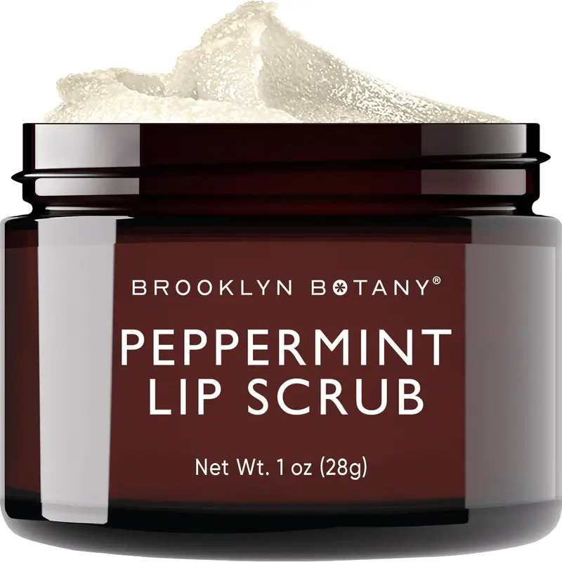 Brooklyn Botany Gommage Lèvres 1oz – Hydratation et Exfoliation Douce Menthe