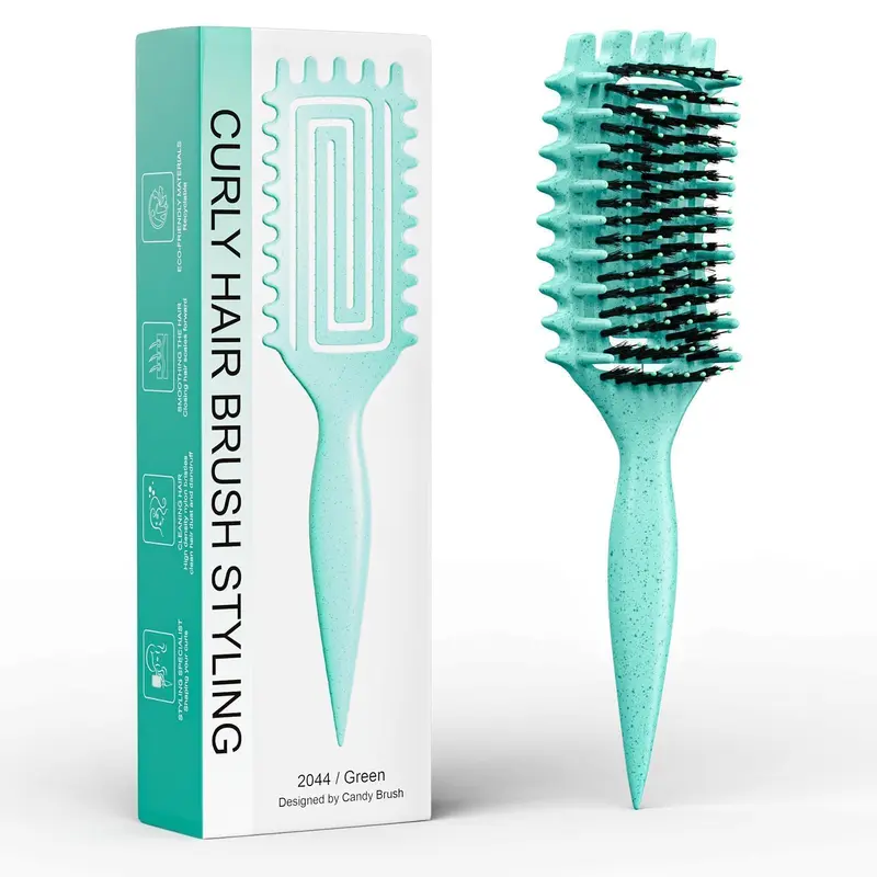 Brosse Définissante ABOYOY pour Boucles — Léger et Polyvalente