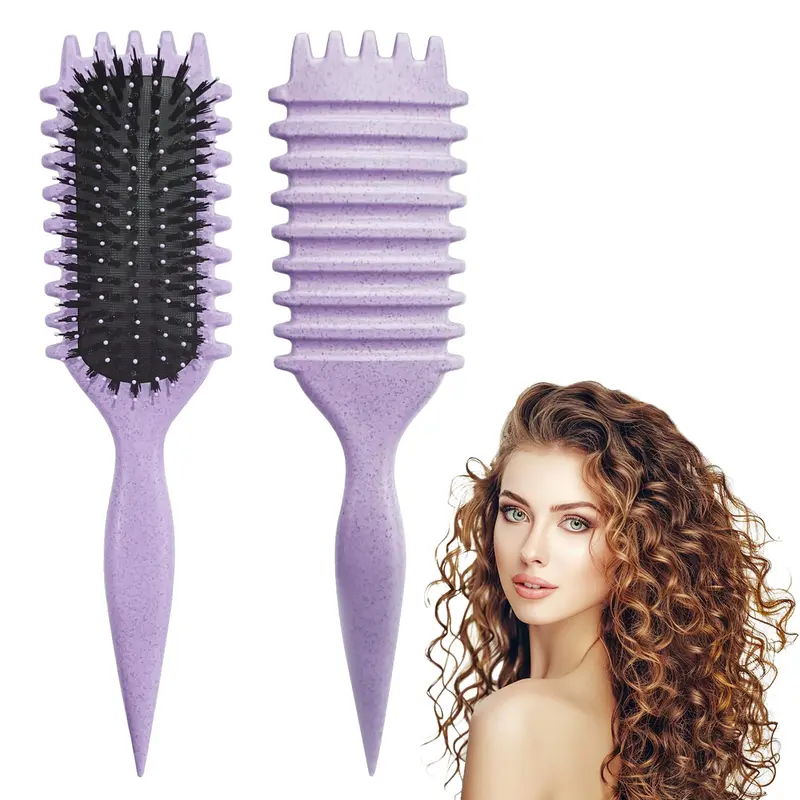 Brosse DiorSun pour Boucles – Définition et Modelage des Boucles (Violet)