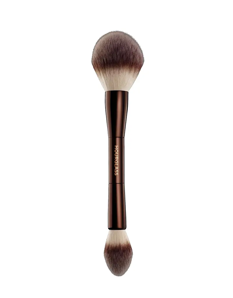Brosse Hourglass – Brosse double-face pour Poudre Veil Translucide