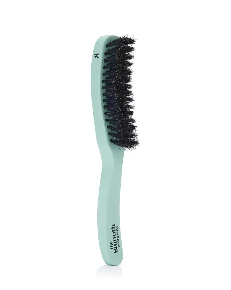 Brosse Mane Master™ Courbée – Poils de sanglier pour un lissage élégant | Smooth Stick
