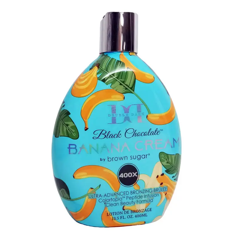 Brown Sugar Chocolat Noir Banane Crème 400X – Bronzage profond 13,5 oz