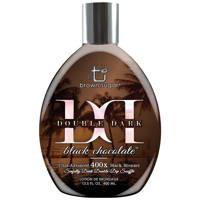 Brown Sugar Lotion Bronzante Double Dark Chocolate – 400X Ultra-Avancé, 13,5 oz