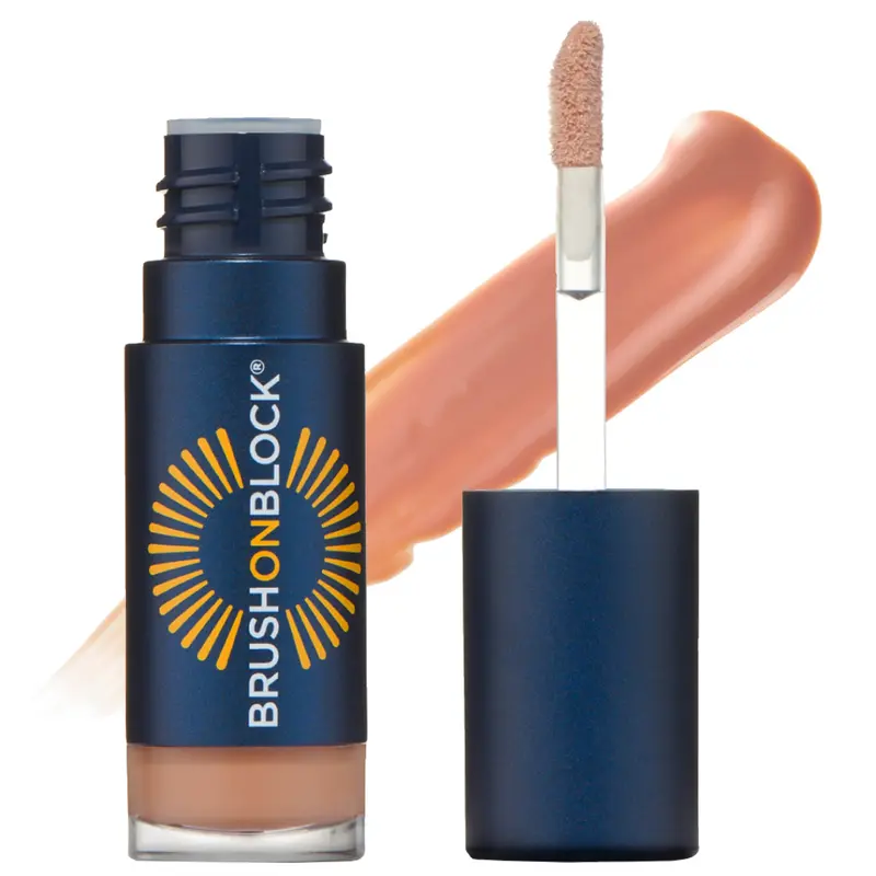 Brush On Block Huile Lèvres SPF30 — Protection Minérale, Hydratation et Teinte Naturelle