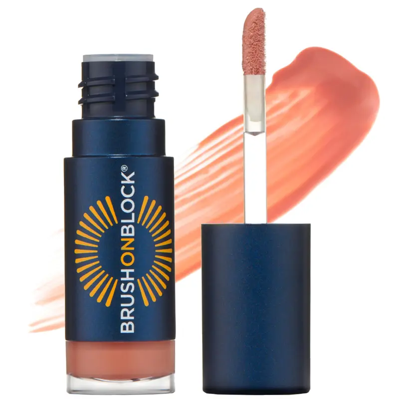 Brush On Block Huile Lèvres SPF30 – Protection Minérale UVA/UVB & Lumière Bleue